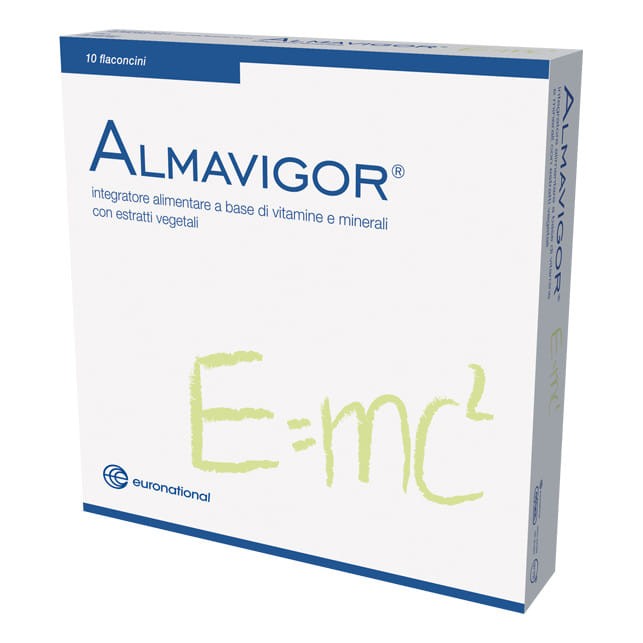 Integratore Almavigor monodose energia e vitalità, 10 flaconi