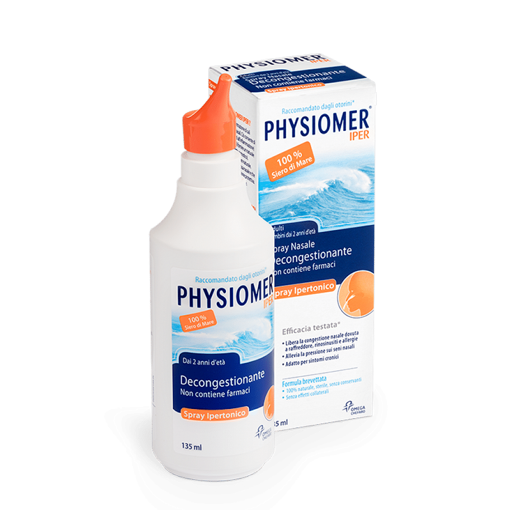 Spray Nasale Physiomer Csr Ipertonico 135 Ml