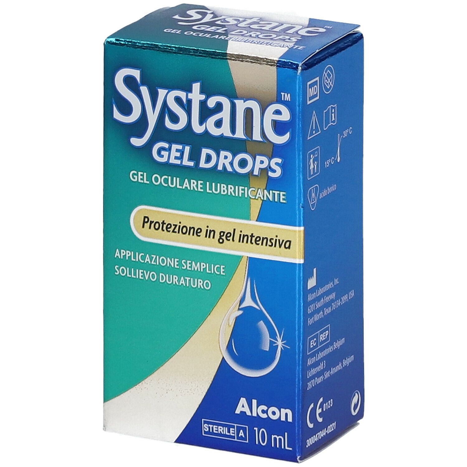 Systane Gel Drops Gel Oftalmico Lubrificante 10 Ml