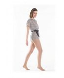 KAMILA COMFORT COLLANT MAGLIA RETE 70 DENARI NERO 4 12/15 MMHG