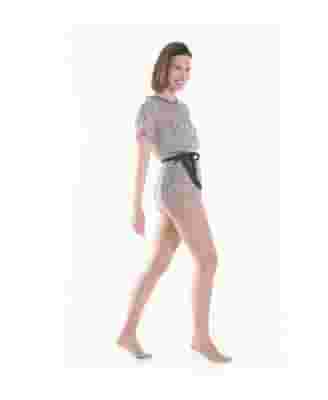 KAMILA COMFORT COLLANT MAGLIA RETE 70 DENARI NERO 4 12/15 MMHG