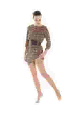 Autoreggente Kamila Support Up 70 den maglia rete, tg 5