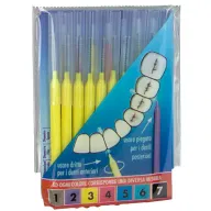 PIKDENT STUZZICOLINO 3 GIALLO 10 PEZZI