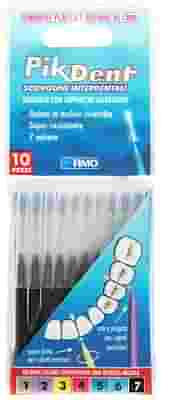 PIKDENT STUZZICOLINO 7 NERO 10 PEZZI