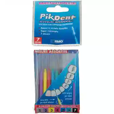 PIKDENT STUZZICOLINO 1 BUSTINA CON 7 MISURE ASSORTITE