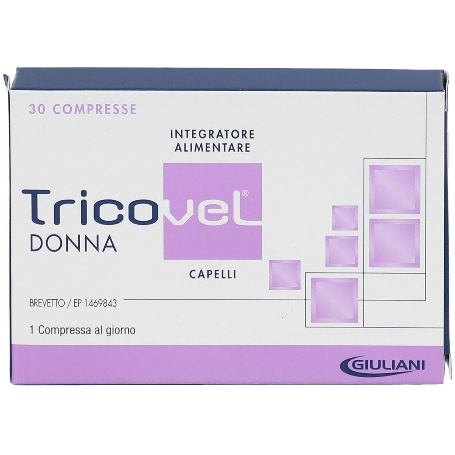 TRICOVEL DONNA INTEGRATORE ALIMENTARE CON NUTRIENTI SPECIFICI PER CAPELLI 30 COMPRESSE