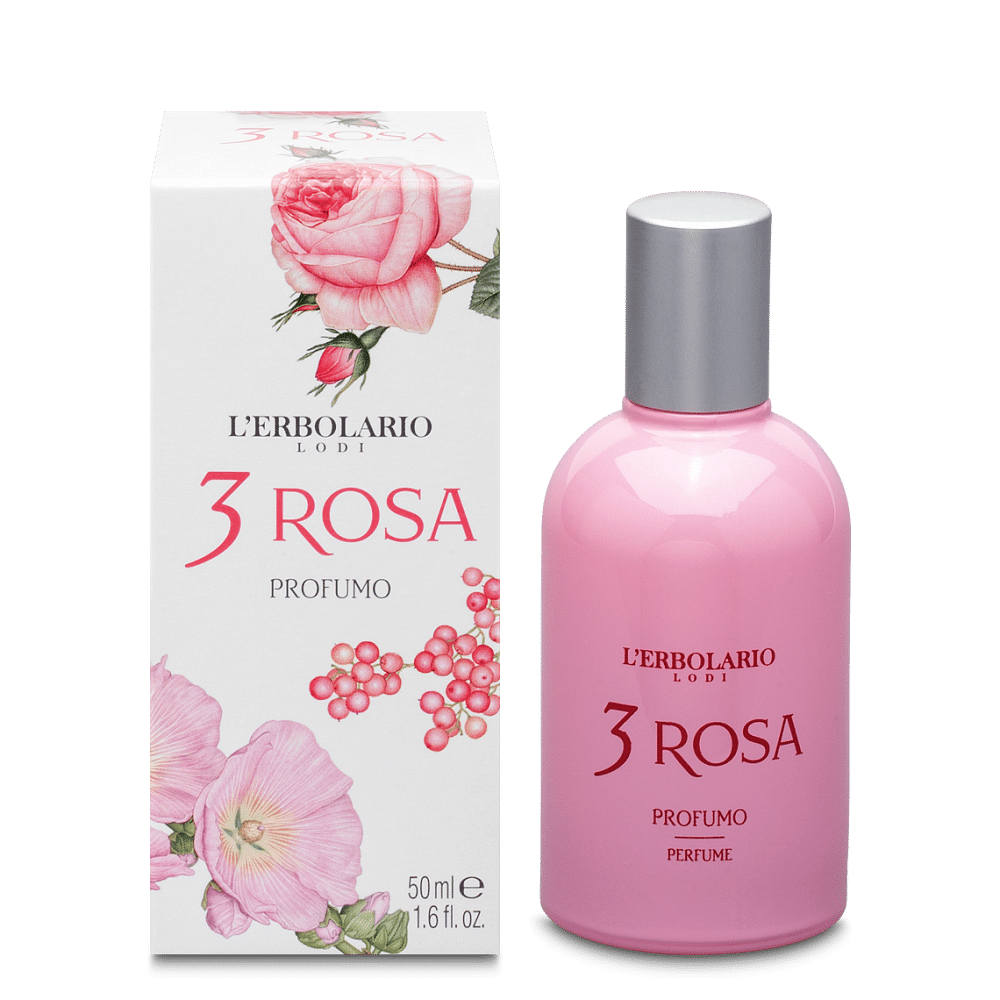 3 Rosa Acqua Profumo 50 Ml