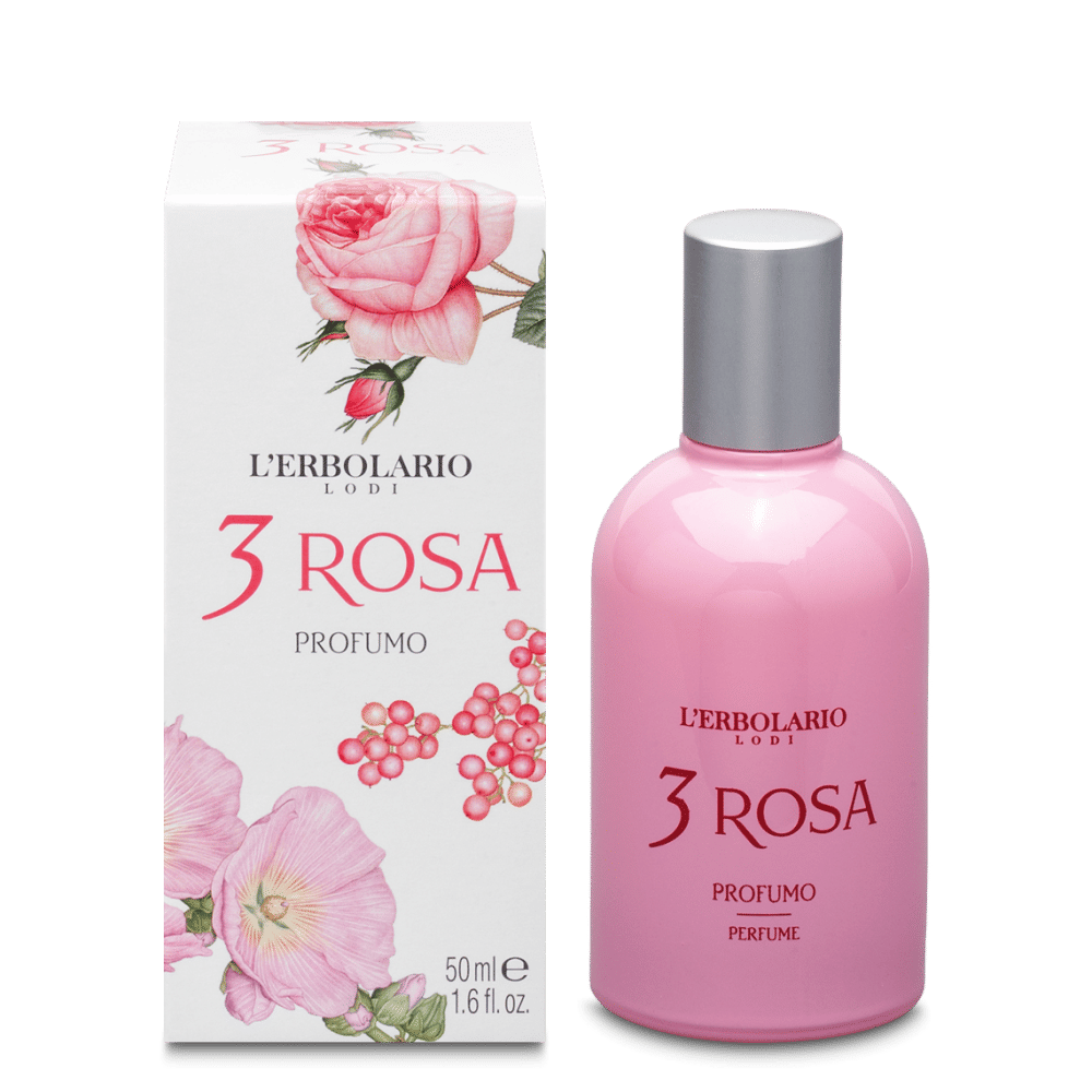 3 Rosa Acqua Profumo 50 Ml