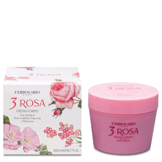 3 ROSA CREMA CORPO 200 ML