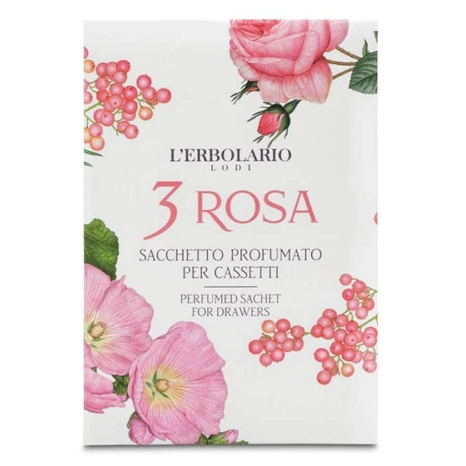 3 Rosa Sacchetto Cassetto