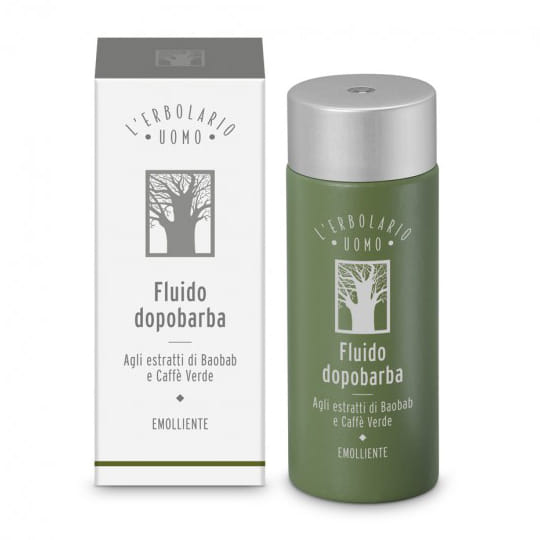 Fluido Dopobarba Erbolario Uomo con Baobab e Caffè Verde 120ml