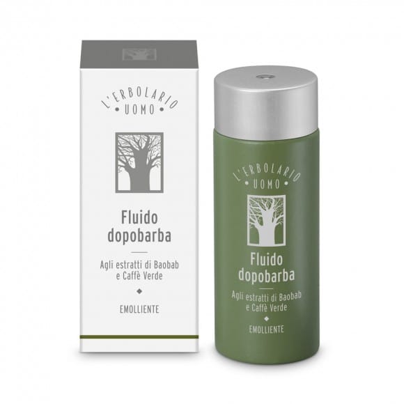 Fluido Dopobarba Erbolario Uomo con Baobab e Caffè Verde 120ml