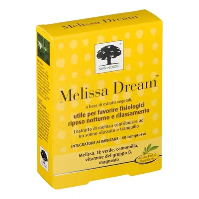 MELISSA DREAM 60 COMPRESSE MELISSA DREAM 60 COMPRESSE