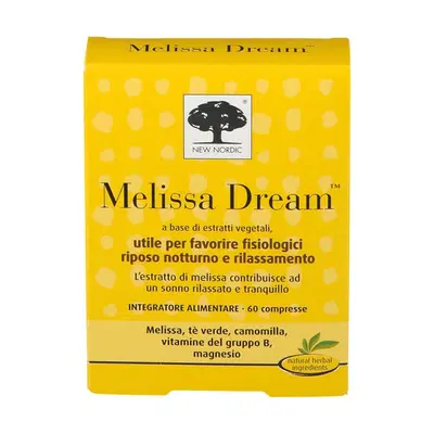 MELISSA DREAM 60 COMPRESSE MELISSA DREAM 60 COMPRESSE