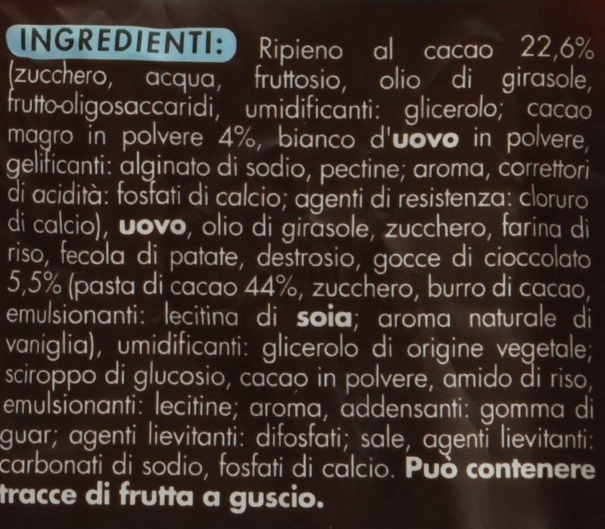 Merendine senza glutine Cereal Madeleine Noire 200g
