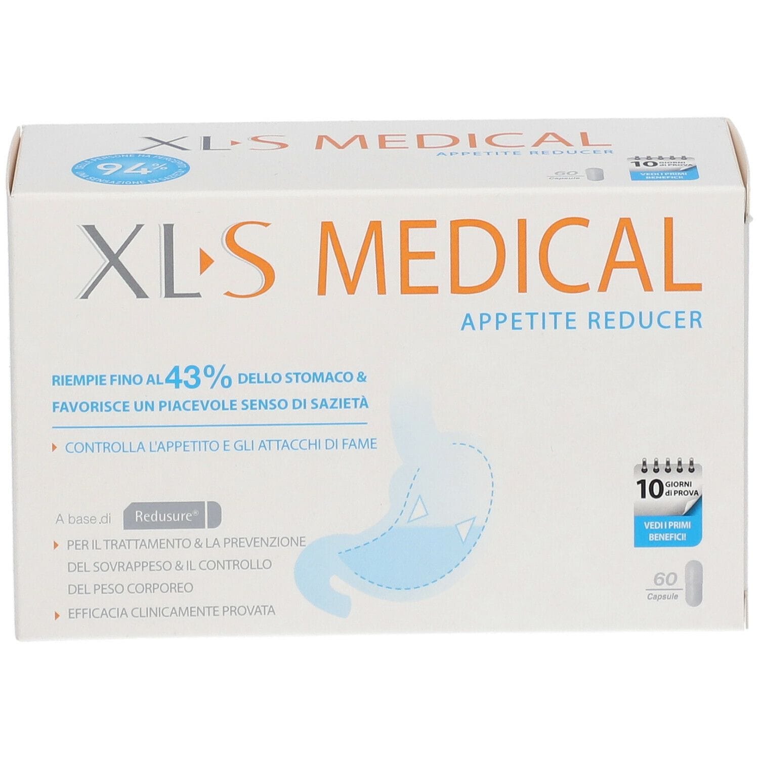 XLS MEDICAL APPETITE REDUCER 60 CAPSULE
