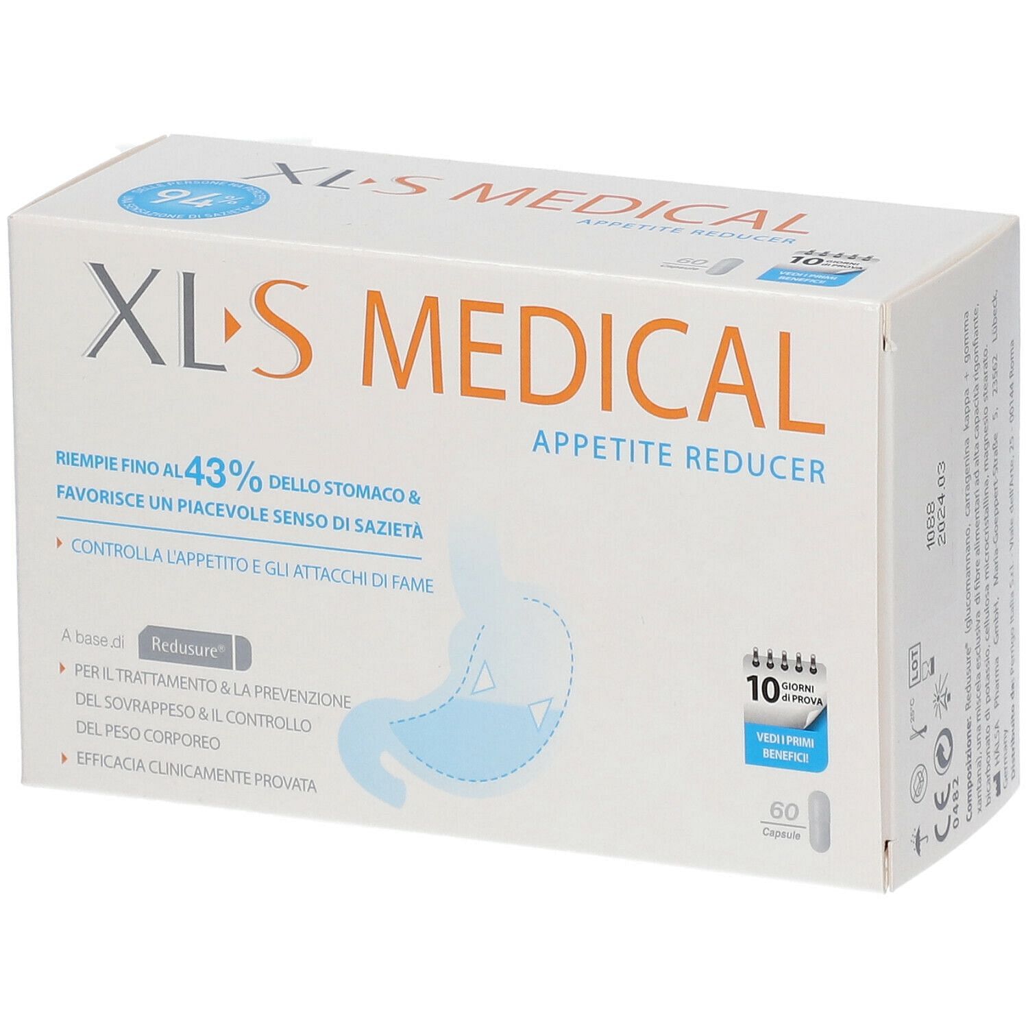 Xls Medical Appetite Reducer 60 Capsule