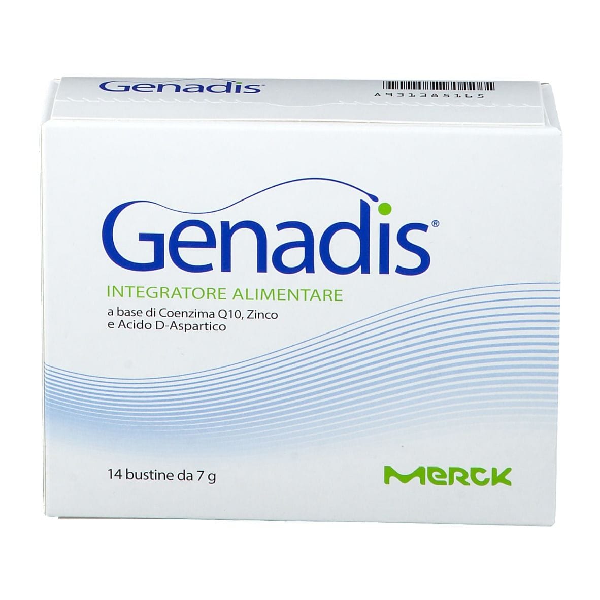 Genadis integratore fertilità maschile Merck, 14 bustine