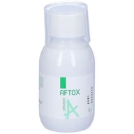 AFTOX COLLUTORIO FLACONE BIANCO, CON TAPPO E MISURINO DISPOSITIVO MEDICO INDICATO IN TUTTE LE LESIONI DEL CAVO ORALE E NEI PROCESSI INFIAMMATORI CORRELATI 100 ML 1 PEZZO