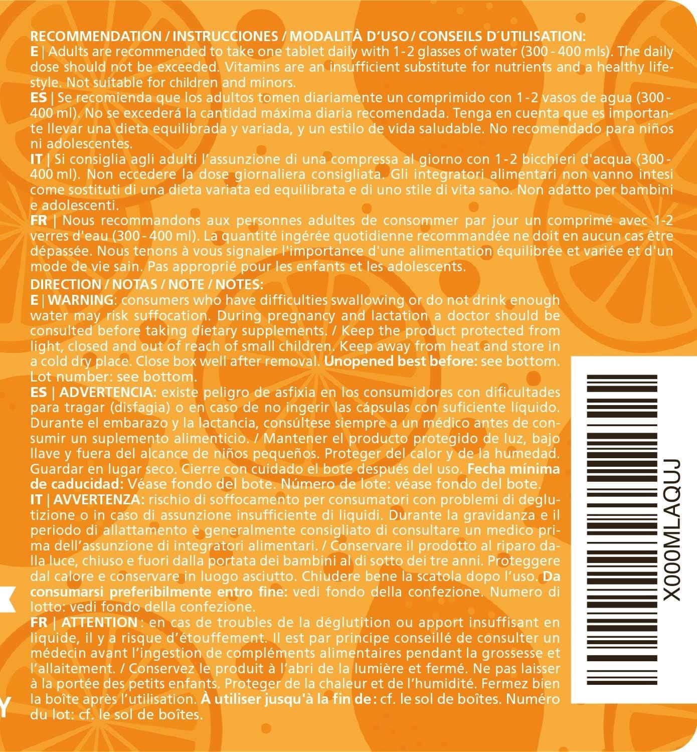 POLASE ARANCIA 12 BUSTINE EFFERVESCENTI