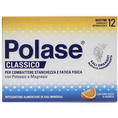 POLASE ARANCIA 12 BUSTINE EFFERVESCENTI POLASE ARANCIA 12 BUSTINE EFFERVESCENTI