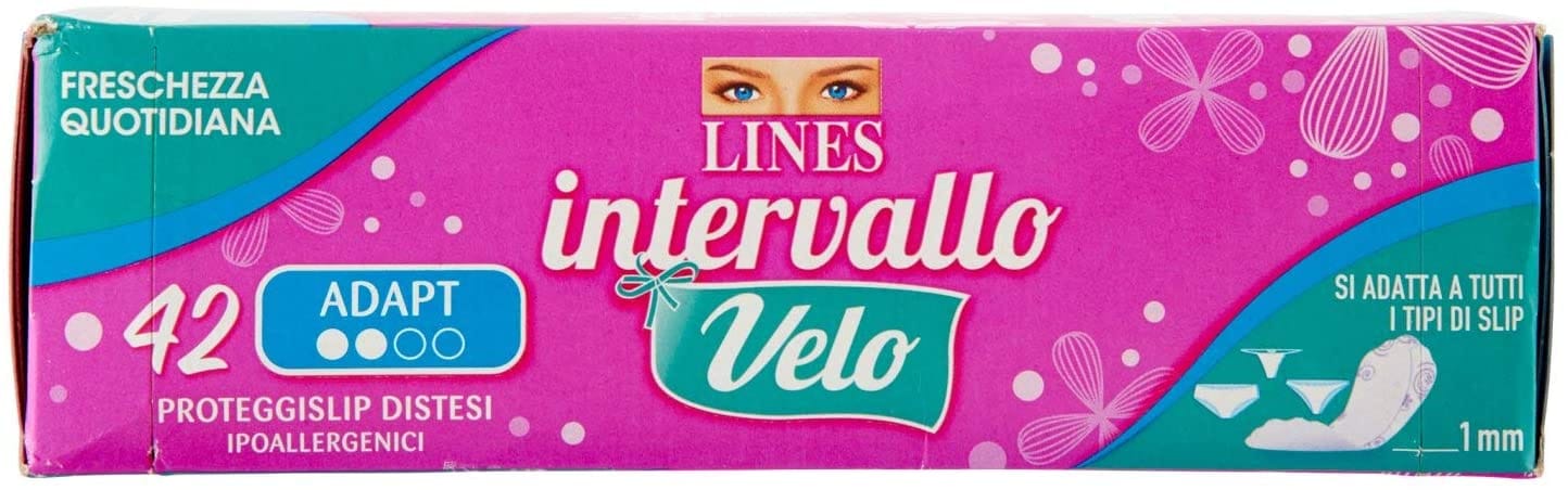 Proteggislip Lines Intervallo Velo Adapt, 42 pezzi