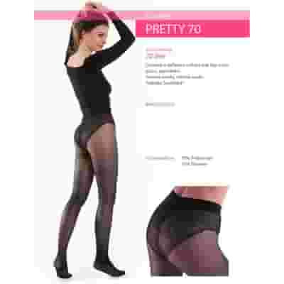 KAMILA COLLANT MAGLIA LISCIA PRETTY 70 DENARI MIELE 1