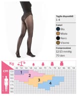 KAMILA COLLANT MAGLIA LISCIA PRETTY 70 DENARI MIELE 3