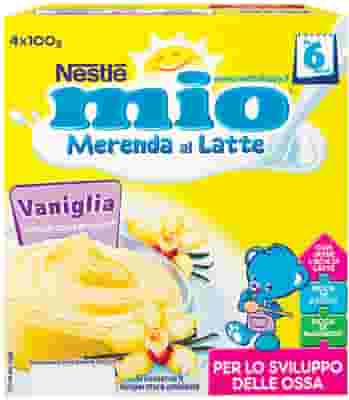 Nestlé Mio Merenda al Latte con Vaniglia, 4x100g