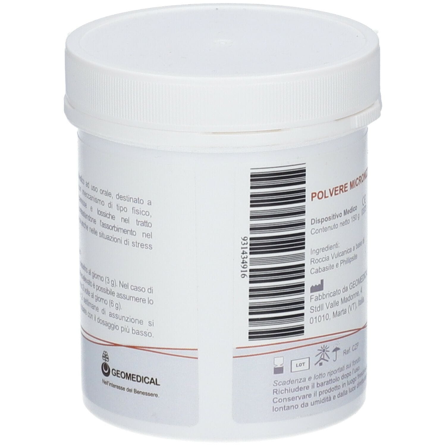 ZEOLITE COMPOSITUM POLVERE MICRONIZZATA 150 G