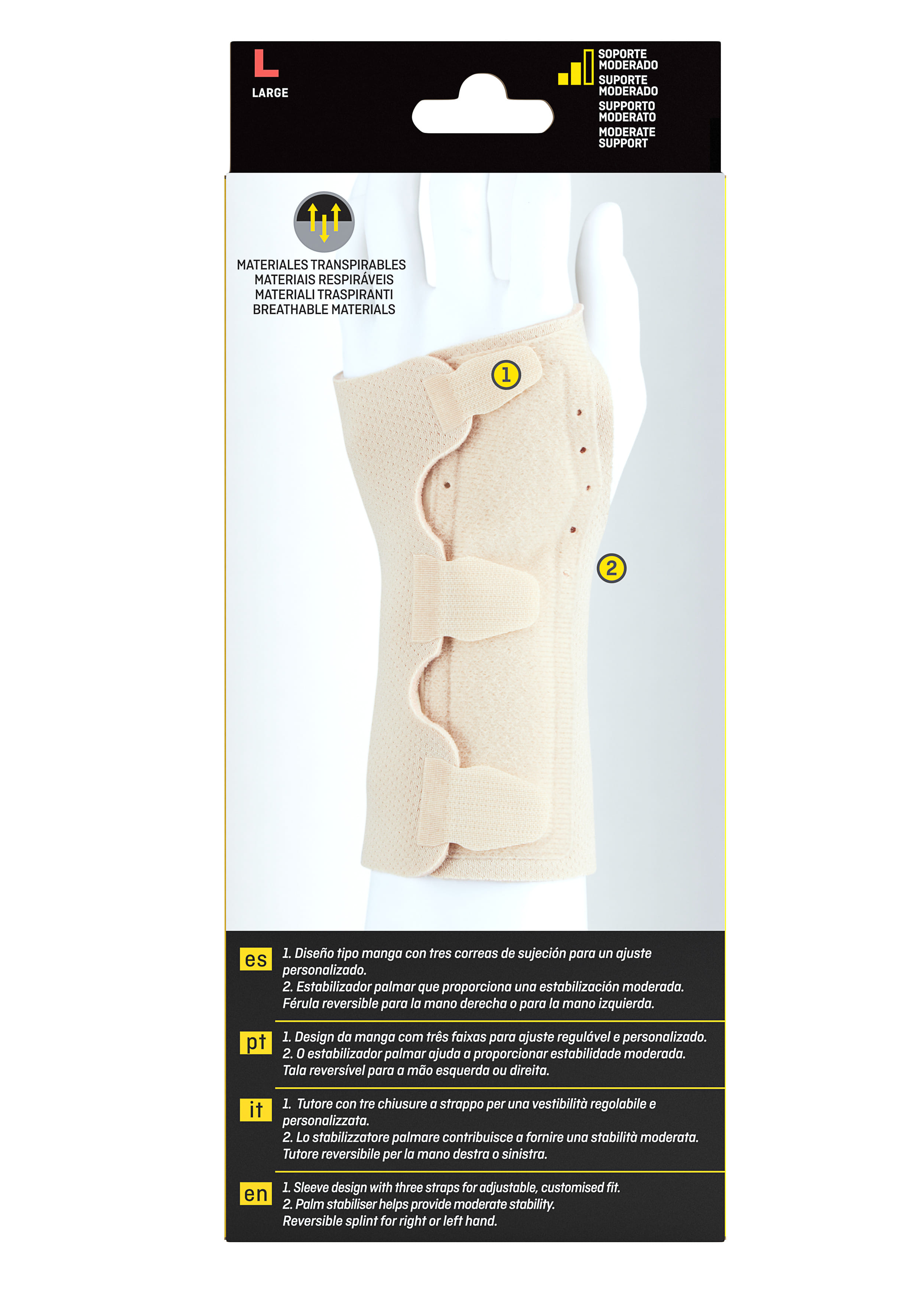 TUTORE POLSO REVERSIBILE FUTURO LARGE
