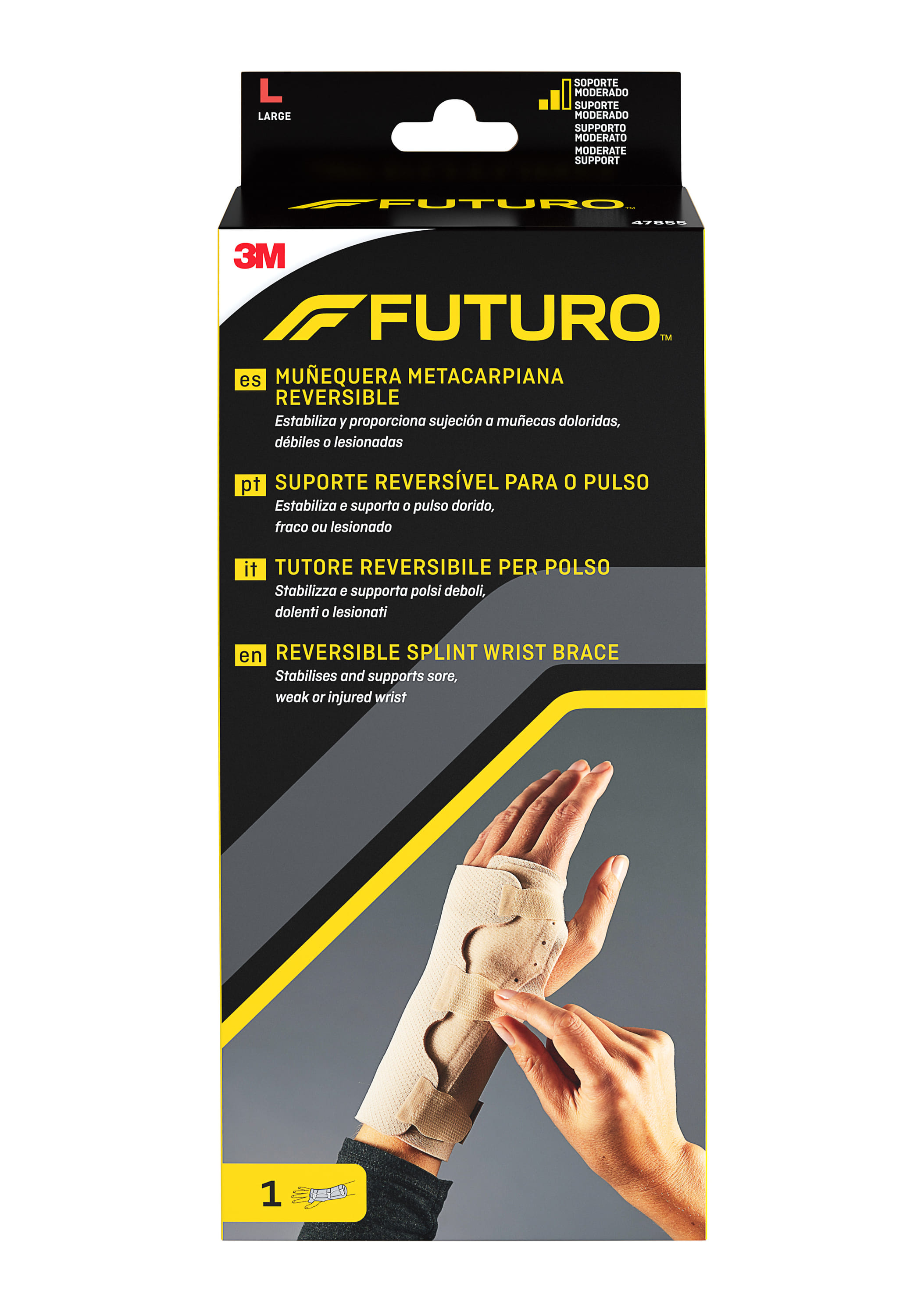 Ekeep M3 Thumb Keep Tutore Polso-Pollice Mano Sinistra Taglia 2