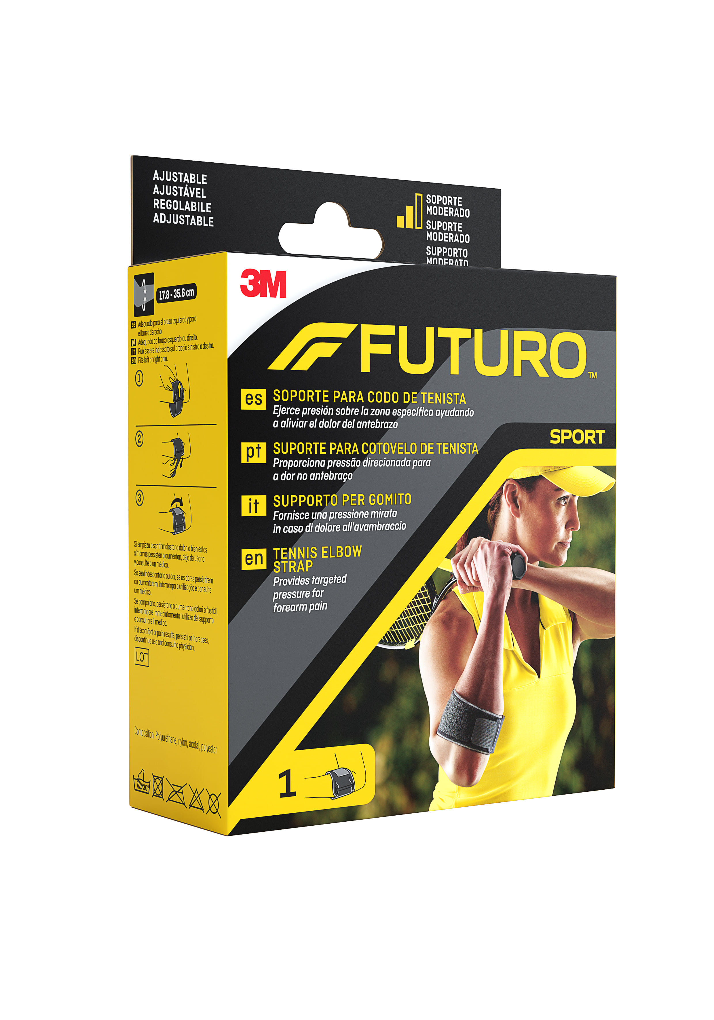 Gomitiera Futuro Sport per gomito del tennista
