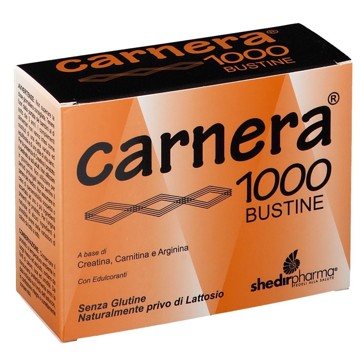 Integratore Carnera 1000 di sali minerali, 18 bustine