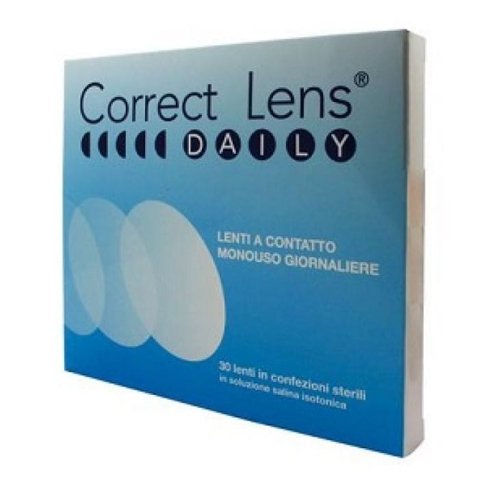 Lenti Contatto Giornaliere Correct Lens Daily -1,50, 30 pz