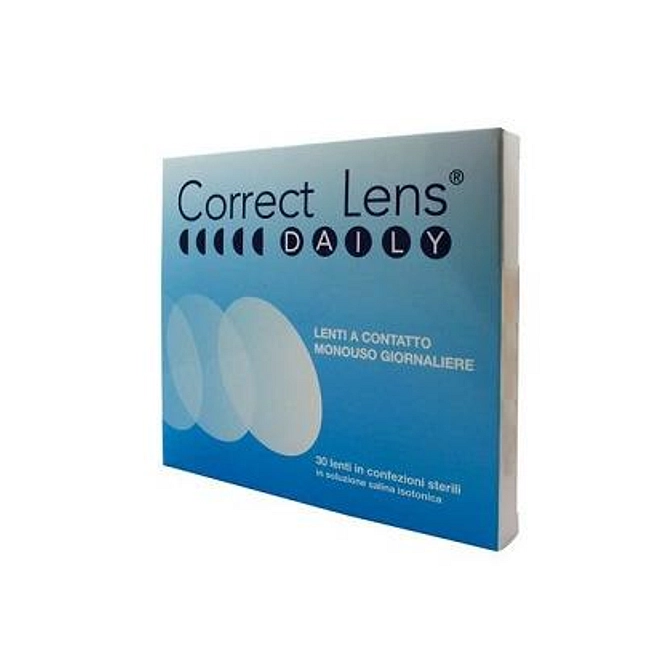 Correct Lens Daily Lenti Contatto Monouso Giornaliere 4,75 30 Pezzi