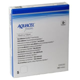MEDICAZIONE IN HYDROFIBER CON IDROCOLLOIDI CARBOSSIMETILCELLULOSA SODICA PURA CON IONI ARGENTO AQUACEL AG BURN 13x10CM 5 PEZZI