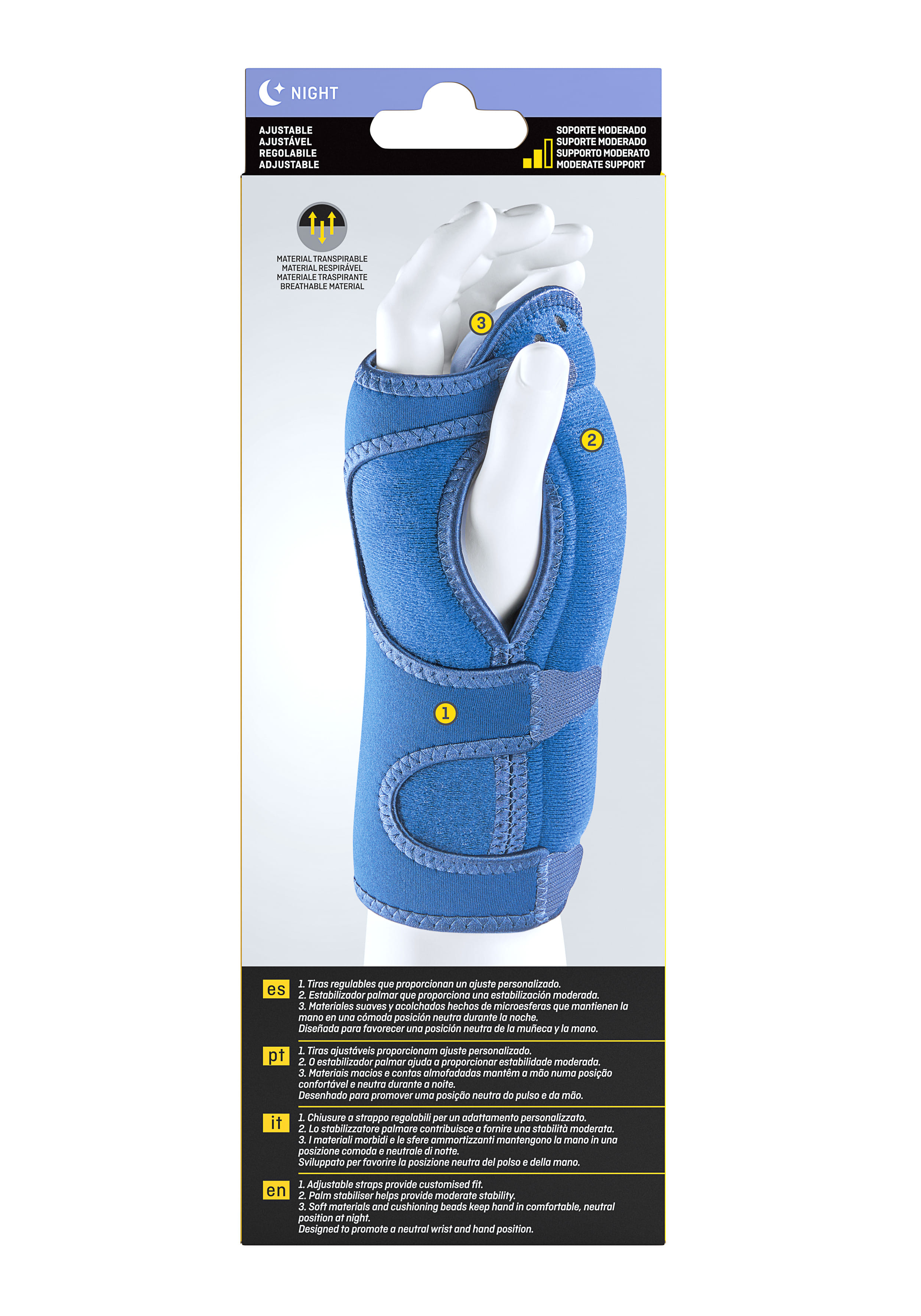 SUPPORTO POLSO PER LA NOTTE FUTURO