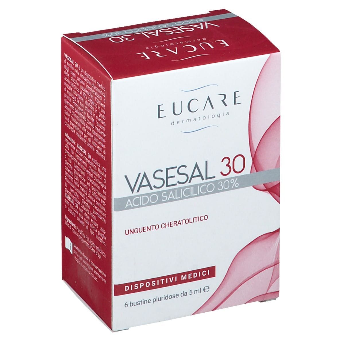 VASESAL 30 6 BUSTINE UNGUENTO CHERATOLITICO