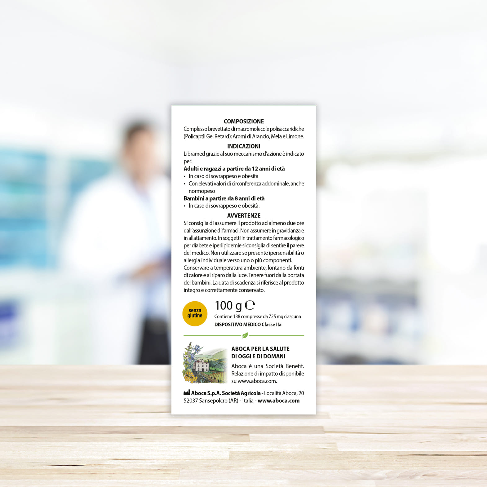 LIBRAMED FITOMAGRA TRATTAMENTO SOVRAPPESO 138 COMPRESSE 725 MG