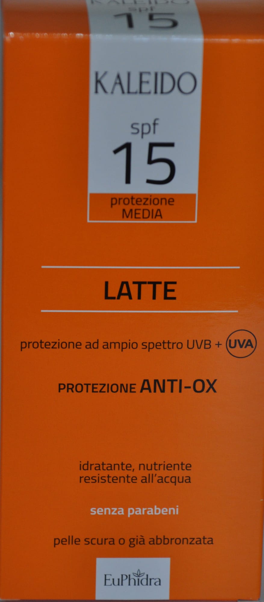 Kaleido Latte Solare Protettivo Spf 15 150 Ml