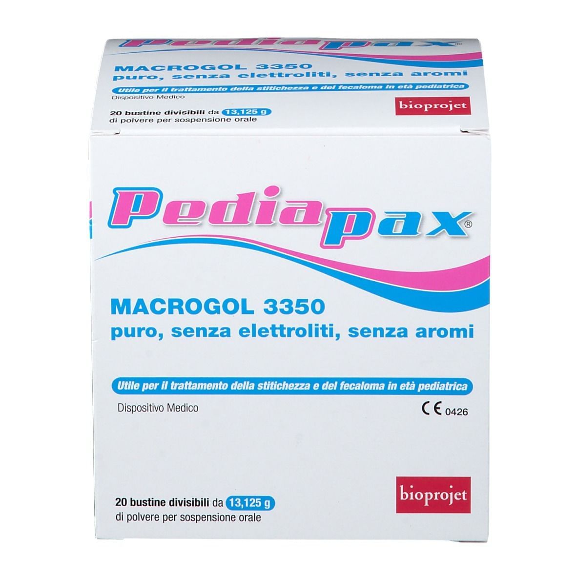 PEDIAPAX POLVERE 20 BUSTINE 13,125 G