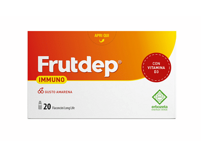 FRUTDEP IMMUNO 20 FLACONCINI 10 ML
