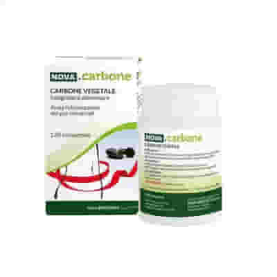 NOVA CARBONE VEGETALE 120 COMPRESSE