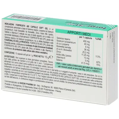 FORPROST 400 15 CAPSULE MOLLI FORPROST 400 15 CAPSULE MOLLI