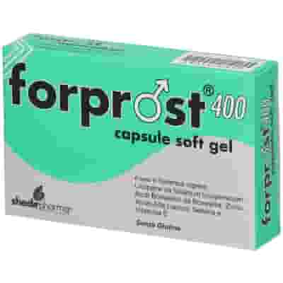 Integratore Forprost 400 per la prostata, 15 capsule molli
