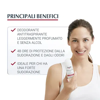 EUCERIN DEODORANTE ANTITRASPIRANT ROLL-ON 50 ML EUCERIN DEODORANTE ANTITRASPIRANT ROLL-ON 50 ML