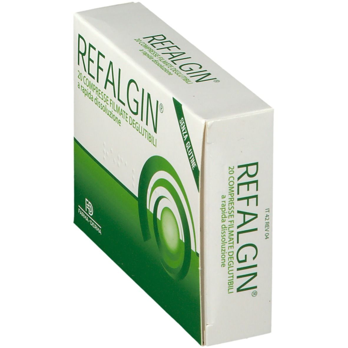 REFALGIN 20 COMPRESSE FILMATE DEGLUTIBILI