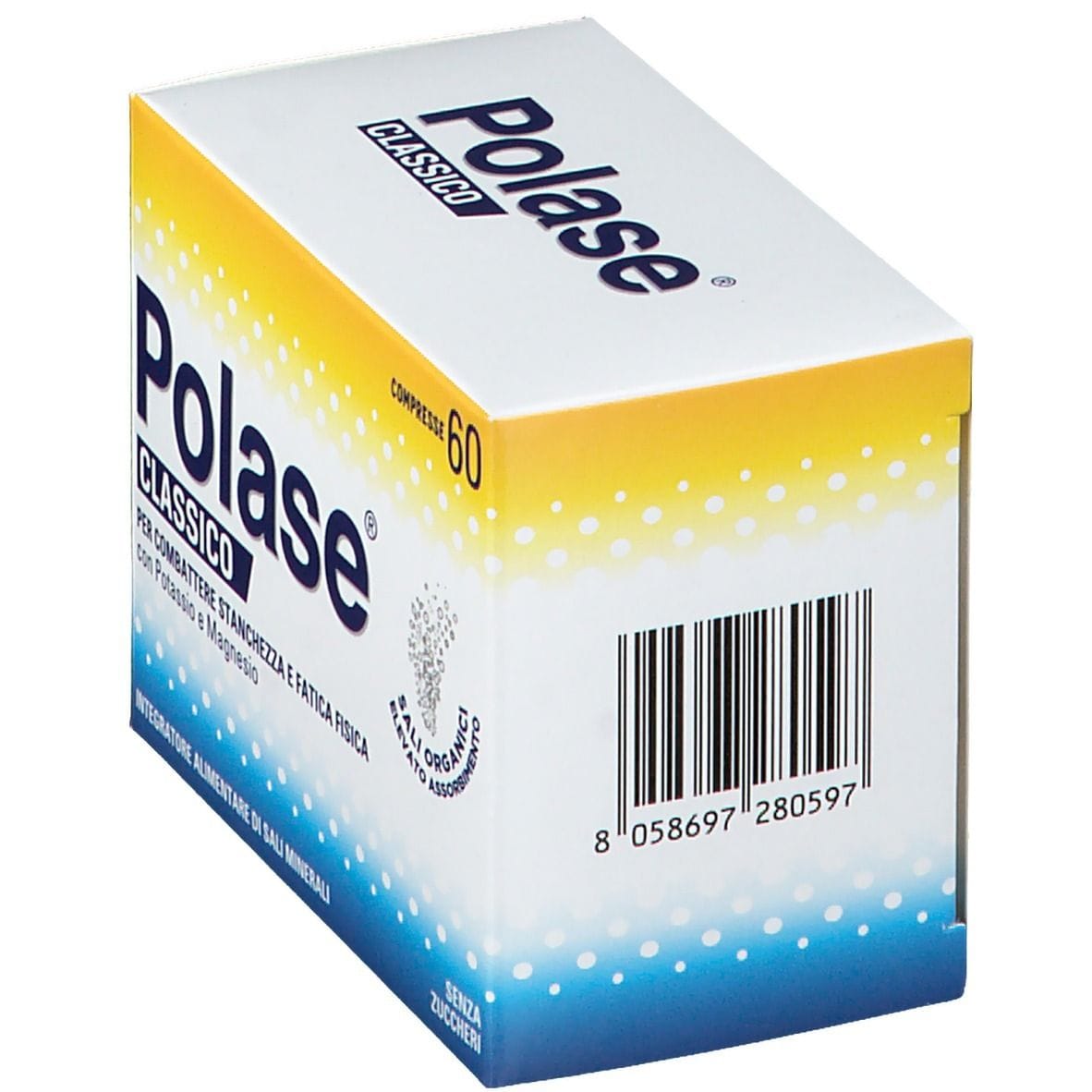 POLASE 60 COMPRESSE SENZA ZUCCHERO