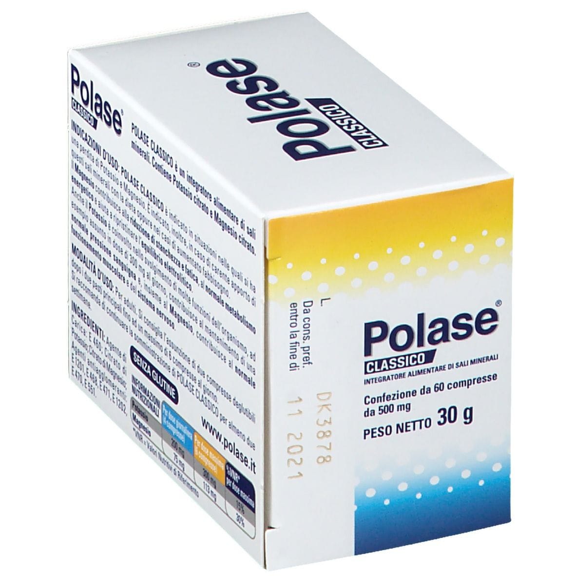 POLASE 60 COMPRESSE SENZA ZUCCHERO